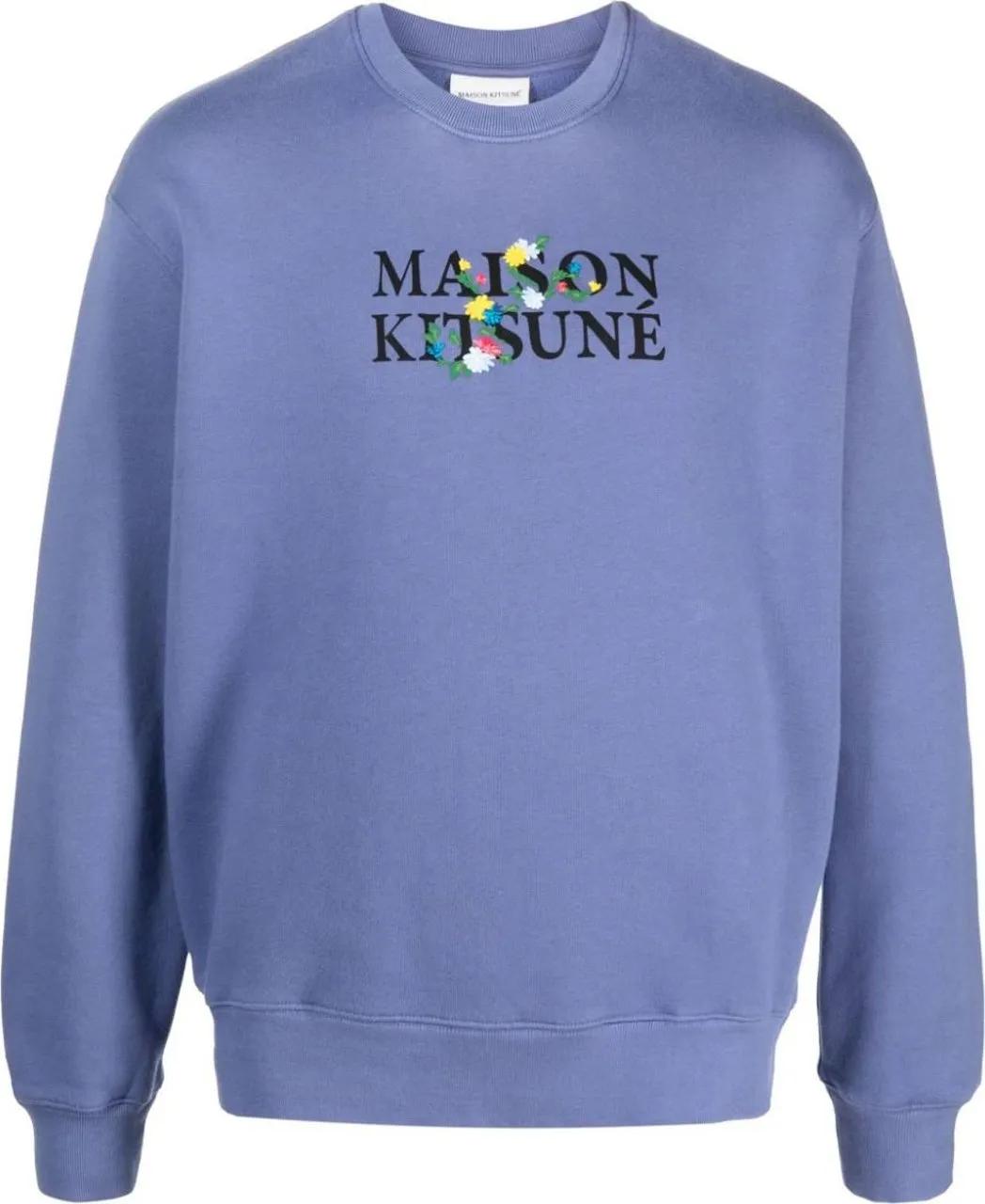 Maison Kitsune - MAISON KITSUNE%27 Sweaters Purple - Größe XL - orange