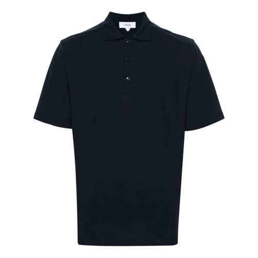 Lardini Polo shirt Navy Blue Polo Shirt Blue