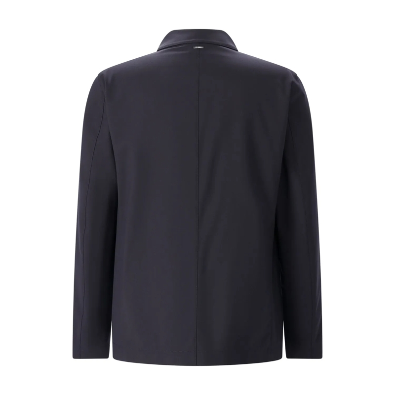 Herno Übergangsjacke Jacke aus Wollmix dunkelblau(Image 2)