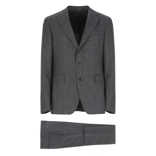 Tagliatore Anzugkombinationen Virgin Wool Two Pieces Suit Grey