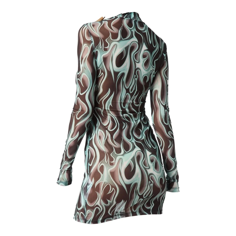 Philipp Plein Minikleid Minikleid Flame schwarz(Image 2)