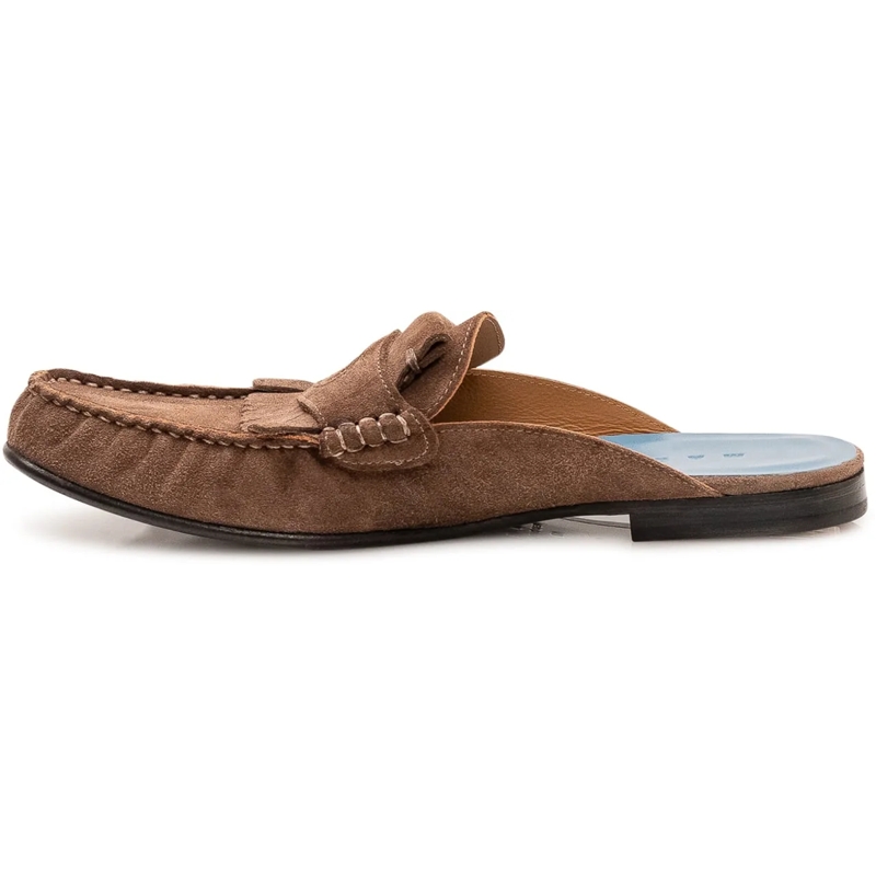 Marni Loafer Sabot con Morsetto e Punta Arrotondata beige(Image 4)