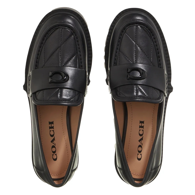 Coach Loafer Leah Quilted Leather Loafer black(Image 4)