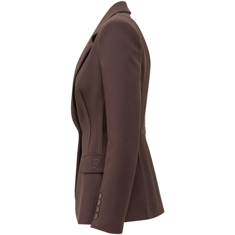 Elisabetta Franchi Blazer Giacca Monopetto  Tailored braun(Image 3)