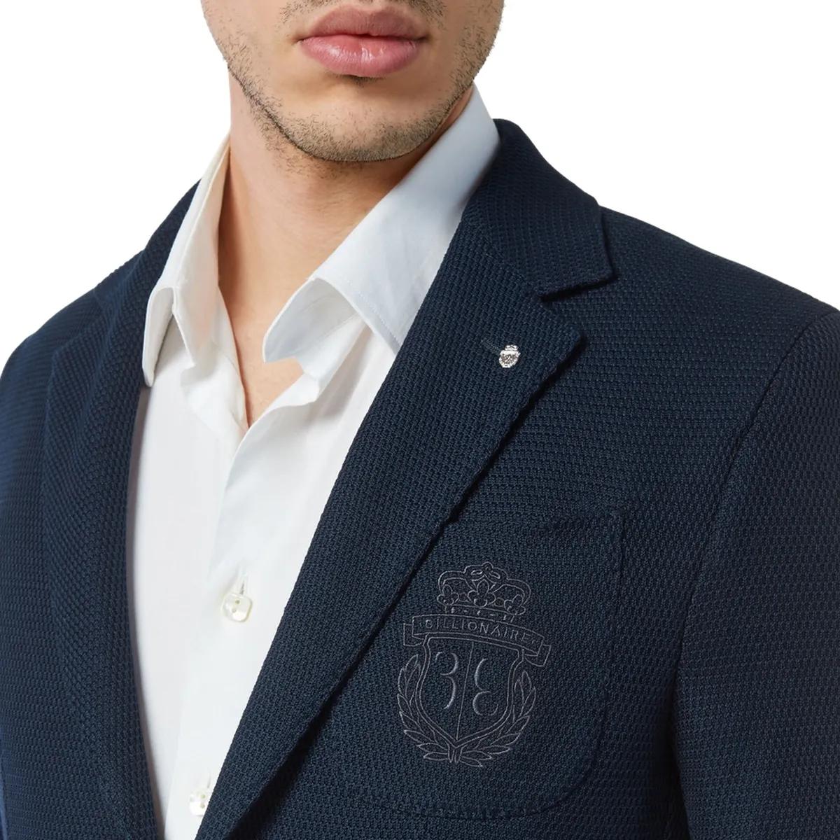 Billionaire Boys Club Circular Knitting Blazer Blue | Blazer