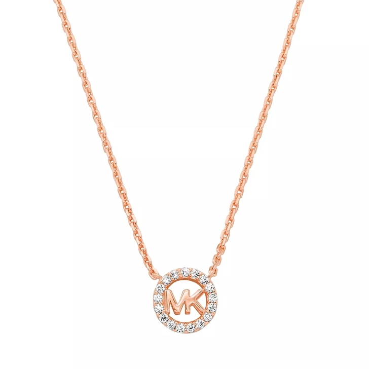 Michael kors deals logo necklace