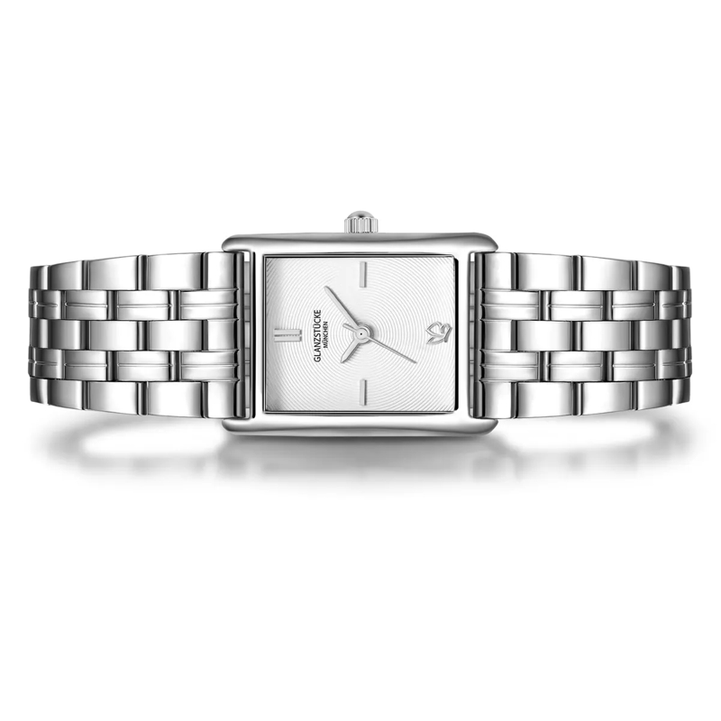 Glanzstücke München Automatikuhr Damen Armbanduhr Edelstahl silber(Image 3)