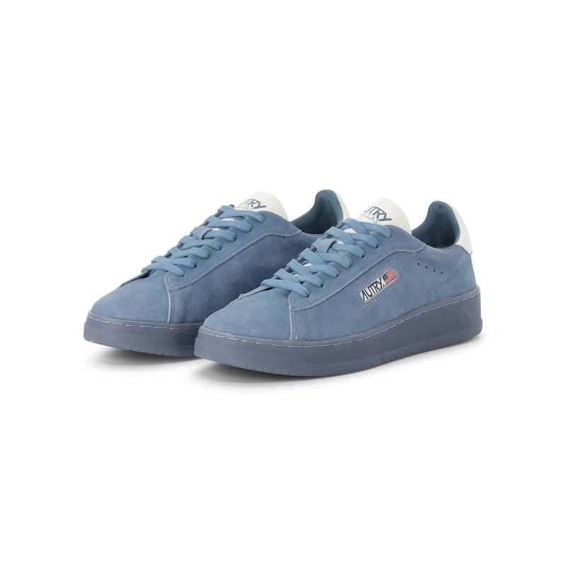 Autry International Schnürschuhe Sneaker Dallas Low aus Veloursleder Blau(Image 4)