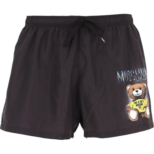 Moschino  Teddy Bear Logo Swim Shorts schwarz