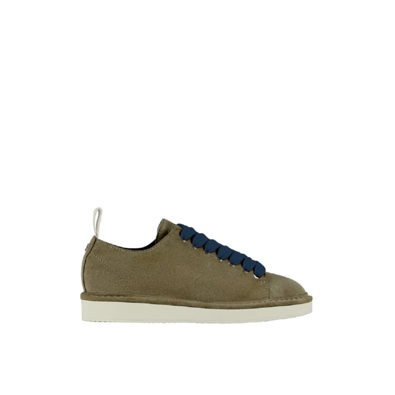 Panchic Low-Top-Sneaker Green Lace-Up Shoes Green
