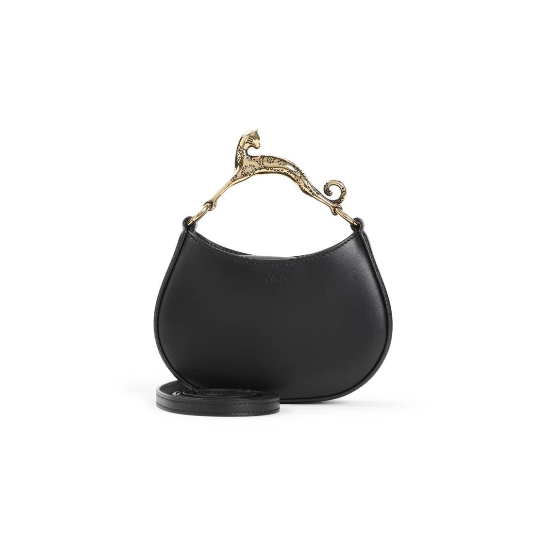 Lanvin Shopper - Cat Handle Hobo Bag - Gr. unisize - in Schwarz - für Damen