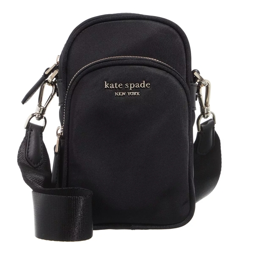 Kate Spade New York Sam The Little Better Nylon Ns Phone Crossbody Black Phone Bag