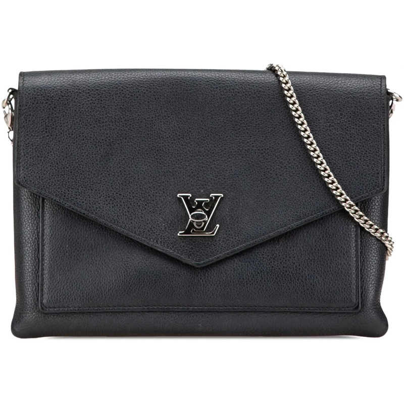 Louis Vuitton Sac à bandoulière MyLockMe Chain Pochette schwarz