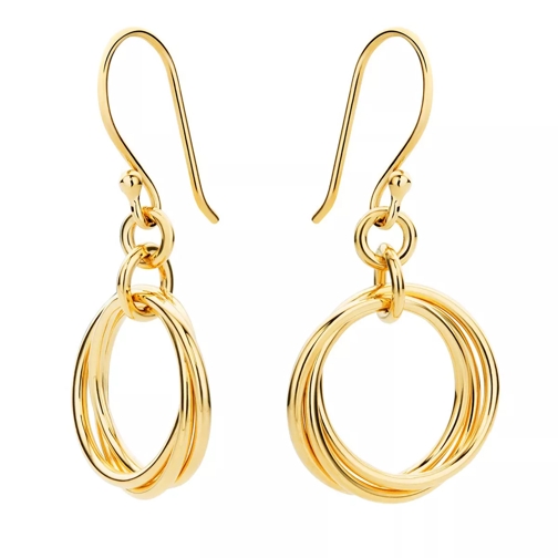 DIAMADA 14KT (585) Earrings Yellow Gold Drop Earring
