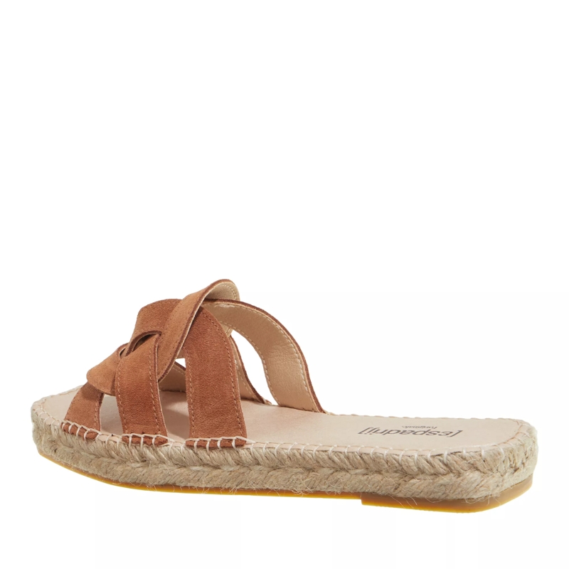 Espadrij l’originale Claquettes Tours Velour  Cognac(Image 3)