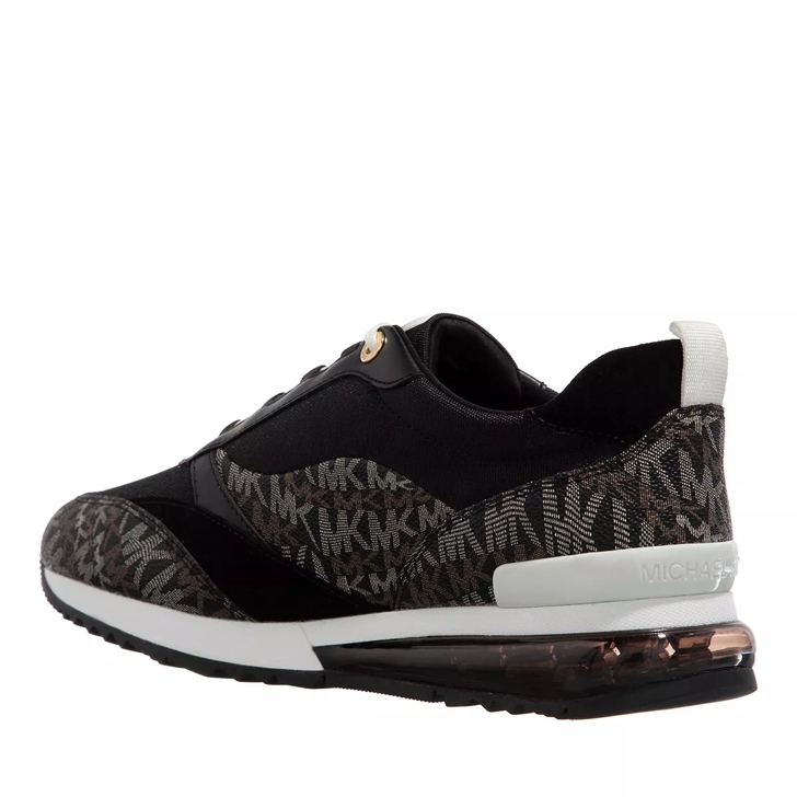 Michael kors black and gold sneakers cheap