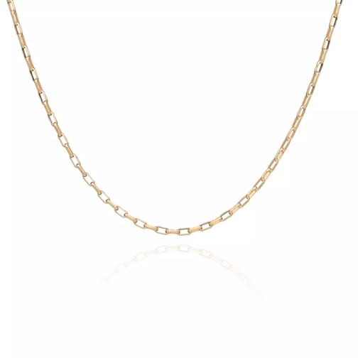 Rachel Jackson London Box Chain Necklace Yellow Gold Lange Halskette