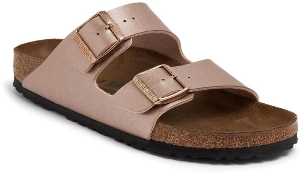Thumbnail - Birkenstock Slipper & Pantoletten - Sandals Pink - Gr. 36 (EU) - in Gold - für Damen