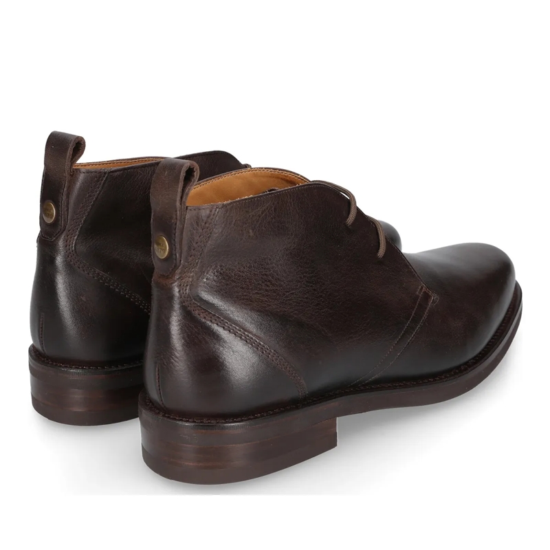 Heinrich Dinkelacker Schnürstiefel George Boots Genf Plain N- Vollständig rahmengen dunkel-braun(Image 3)
