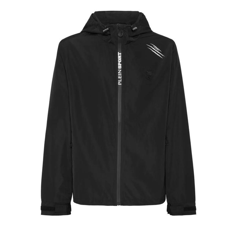 Plein Sport Übergangsjacke Windbreaker schwarz