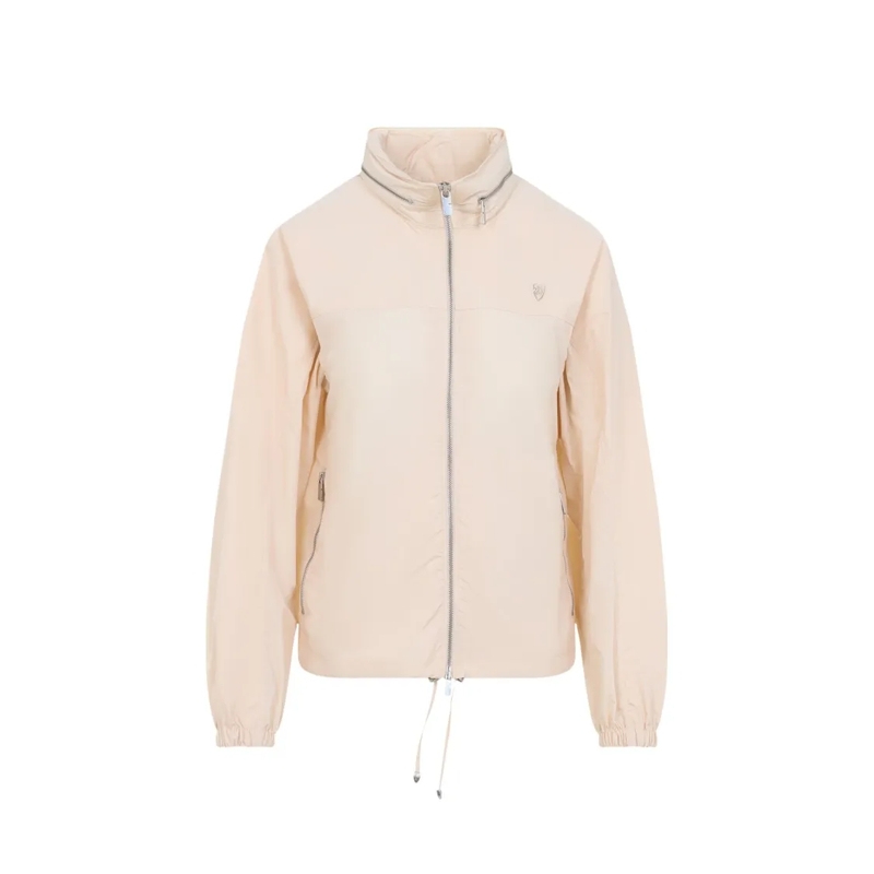 Burberry  Lightweight High Collar Jacket Neutrals