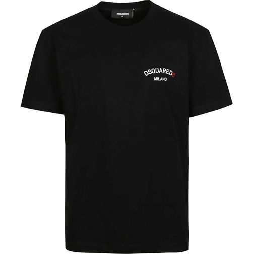 Dsquared2 T-Shirts Regular Fit T-shirt Black schwarz