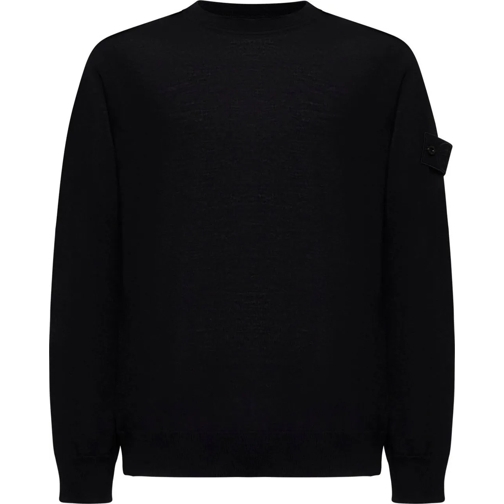 Stone Island  Stone Island Sweaters Black schwarz