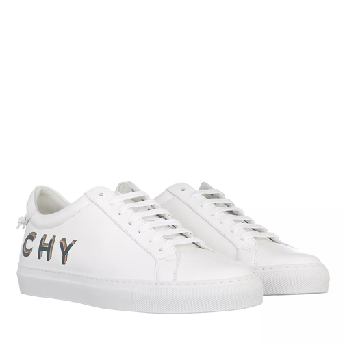Givenchy Heel Printed Sneaker Leather White låg sneaker