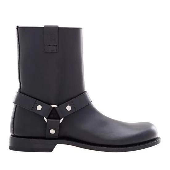 Loewe Stiefel - Campo Biker Boot - Gr. 36 (EU) - in Schwarz - für Damen