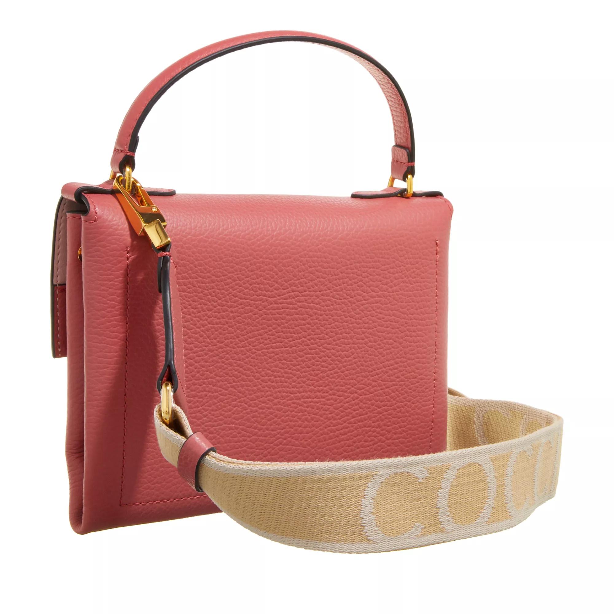 Coccinelle Satchels Arlettis Signature in roze