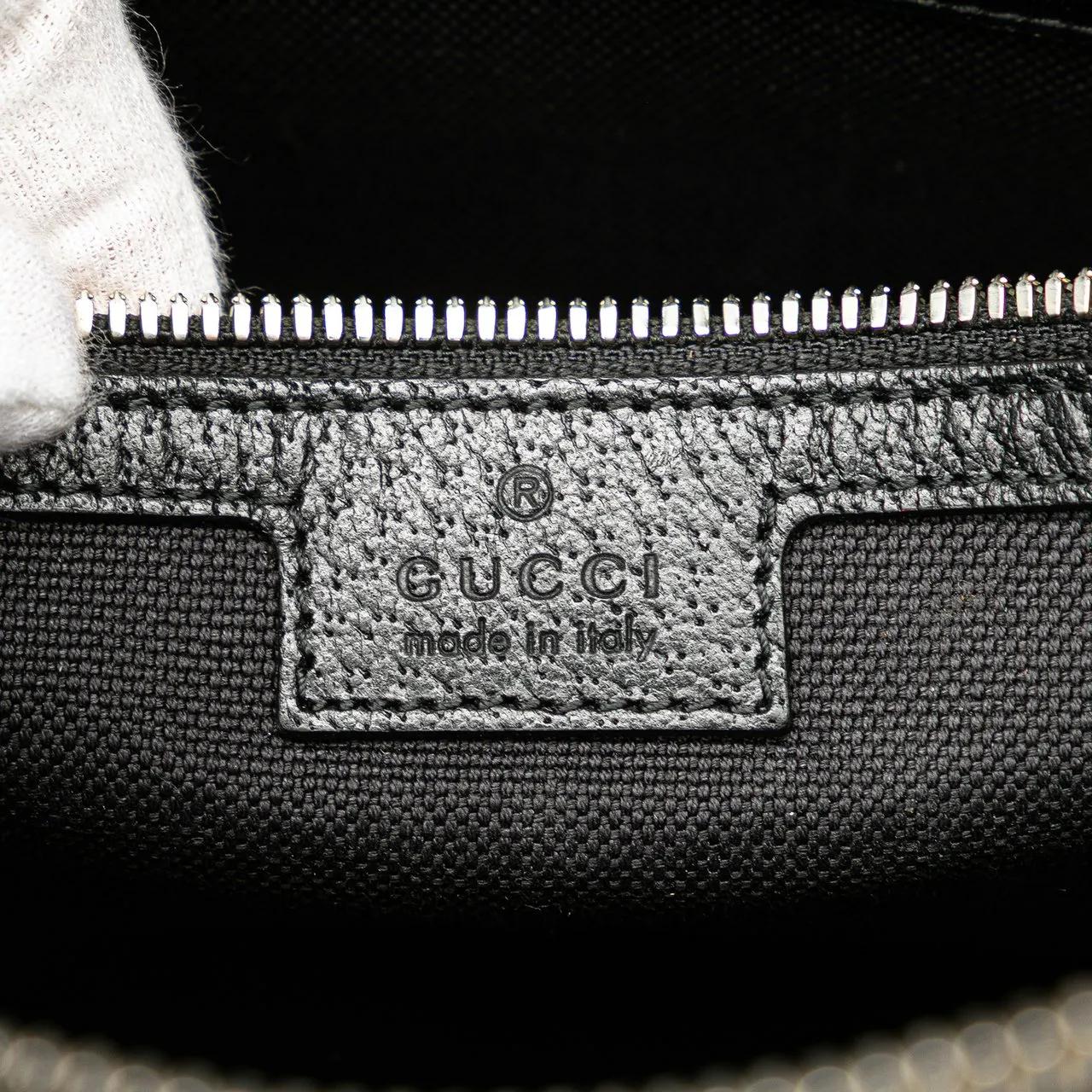 Thumbnail - Gucci Hobo Bags - Jumbo GG Canvas Clutch on Strap - Gr. unisize - in Schwarz - für Damen