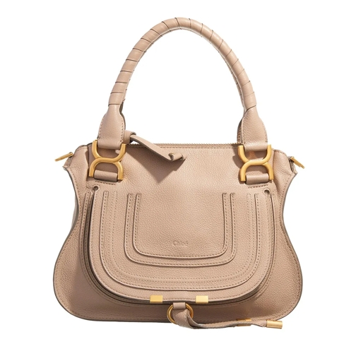 Chloé Tote Small Double Carry Shoulder Bag Boyish Brown