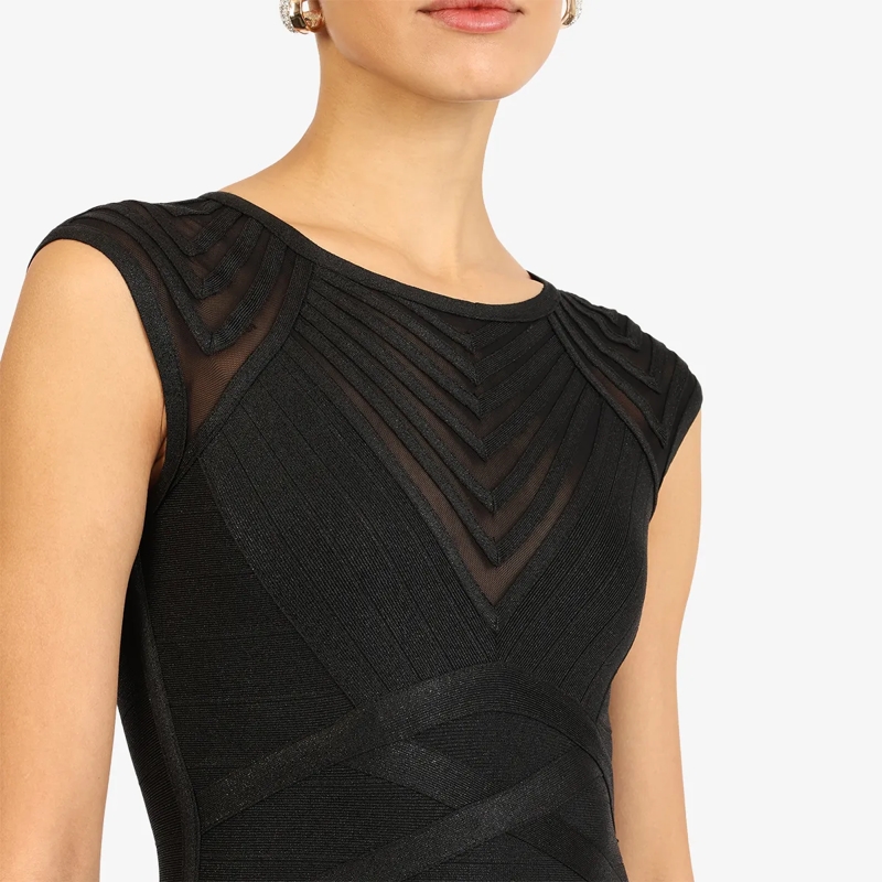 Kraimod Abendkleid Bandagekleid schwarz(Image 4)