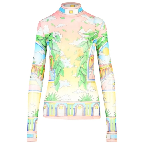 Casablanca Multicolor Polyester Sweater Multicolor Trui