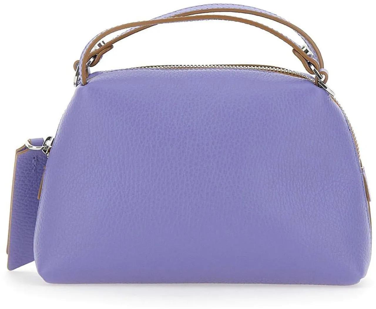 Gianni Chiarini Lavendel Leren Handtas met Zilveren Hardware Purple Dames