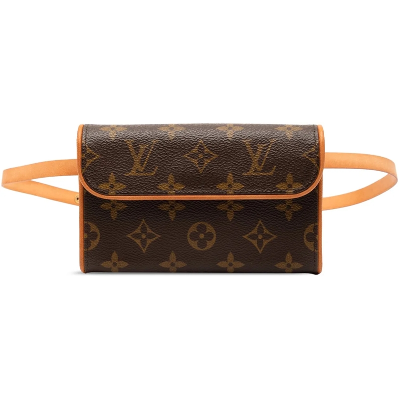 Louis Vuitton Gürteltasche Monogram Pochette Florentine braun
