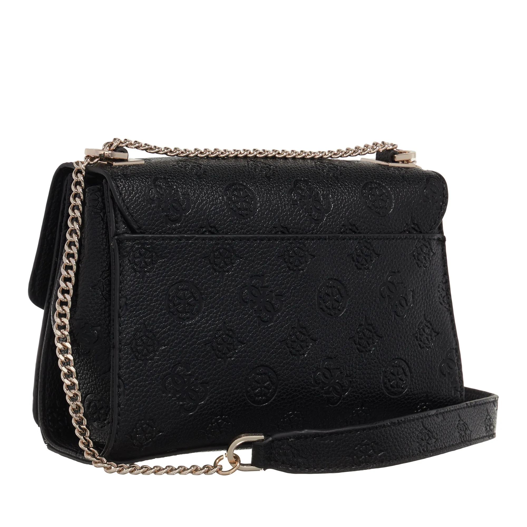Guess Satchels Cresidia Status Shldr Satchel in zwart
