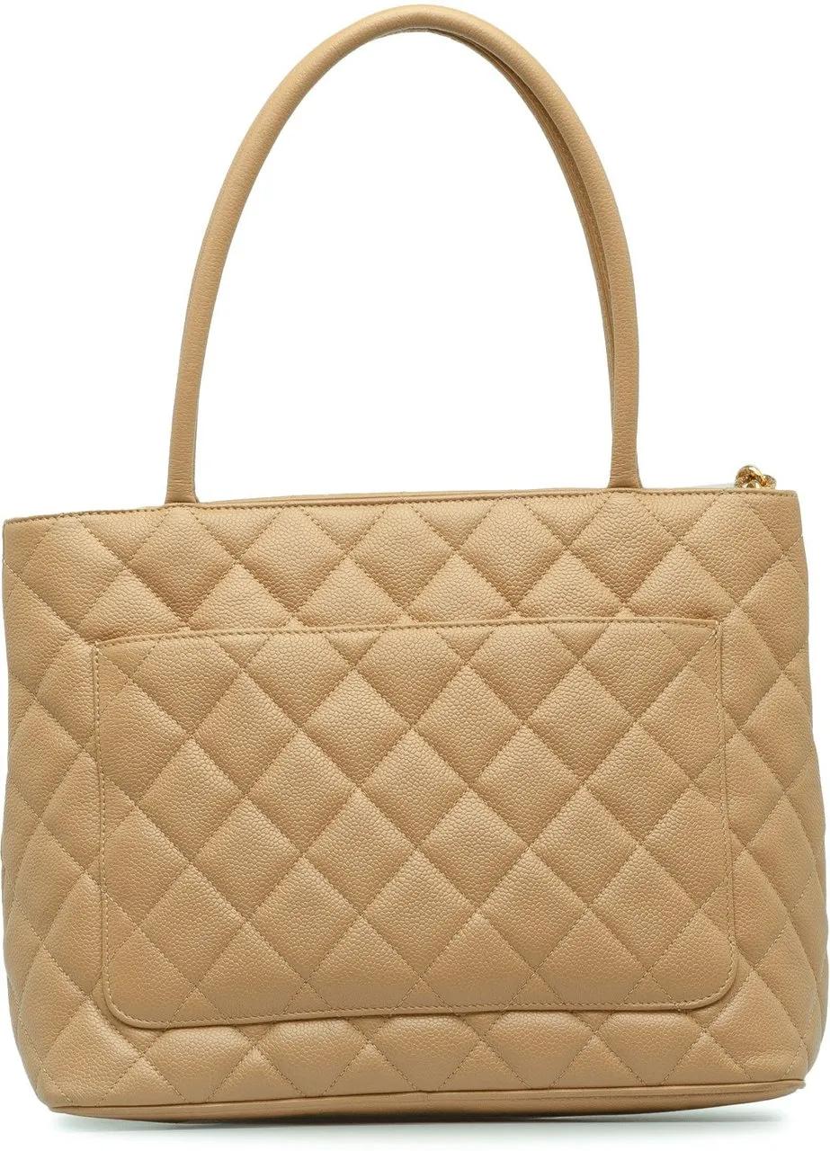 Thumbnail - Chanel Shopper - Caviar Medallion Tote - Gr. unisize - in Braun - für Damen