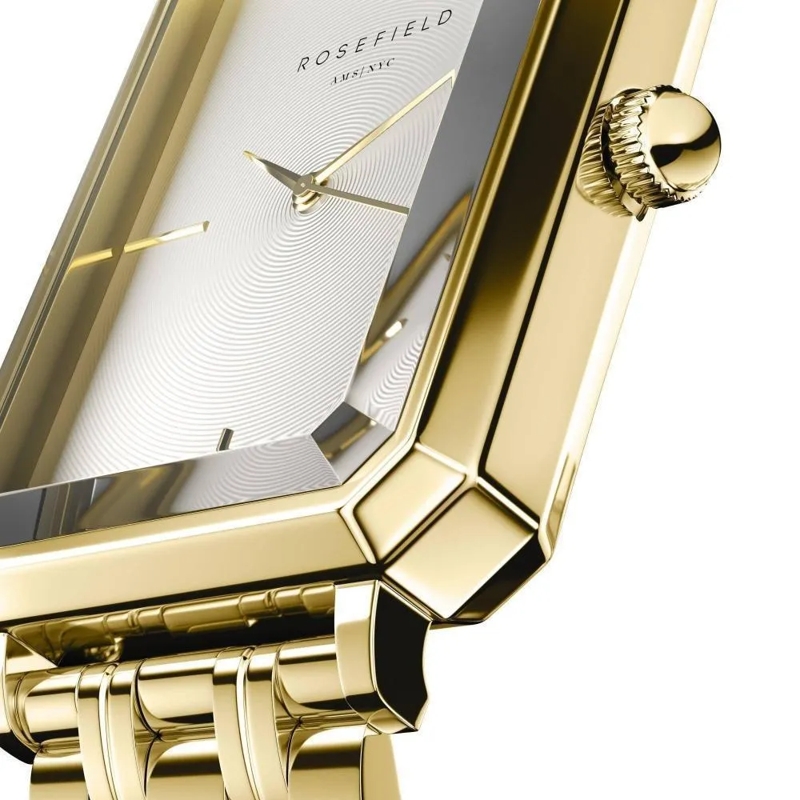 Rosefield Quarzuhr Damenuhr Octagon gold(Image 4)
