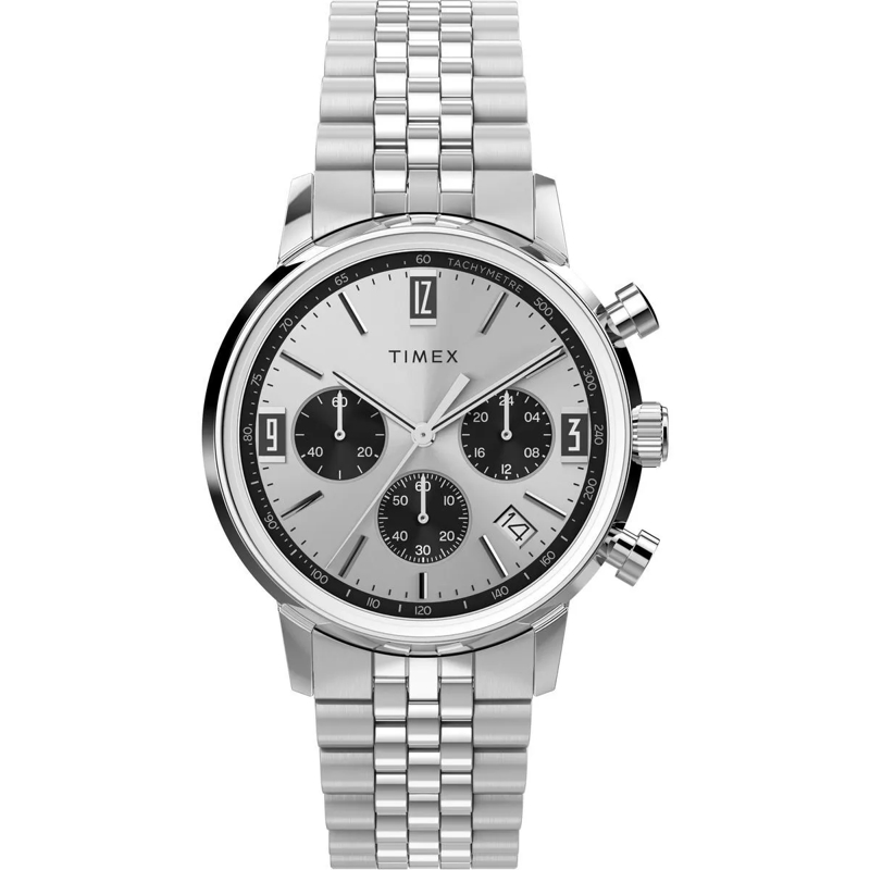 Timex Quarzuhr Quartz Chronograph Watch Marlinâ® silber