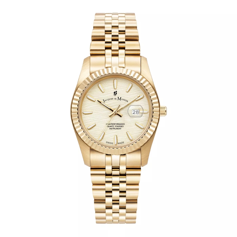 Jacques du Manoir Montre à quartz Inspiration Prestige Uhr Gold