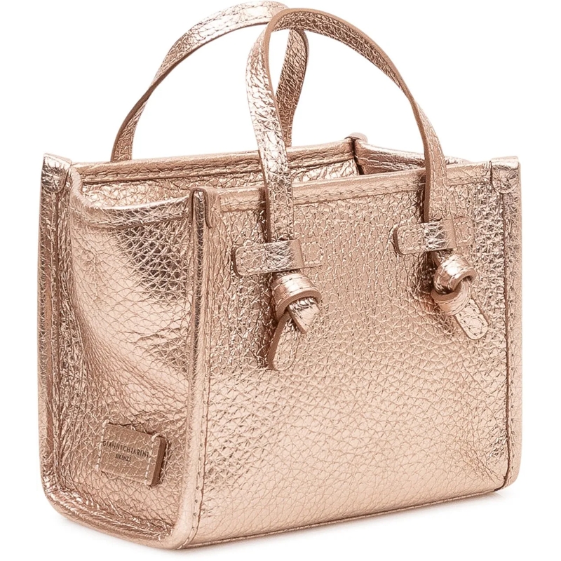 Gianni Chiarini Tote Borsa Miss Marcella con Doppi Manici e Dettagli An gold(Image 3)