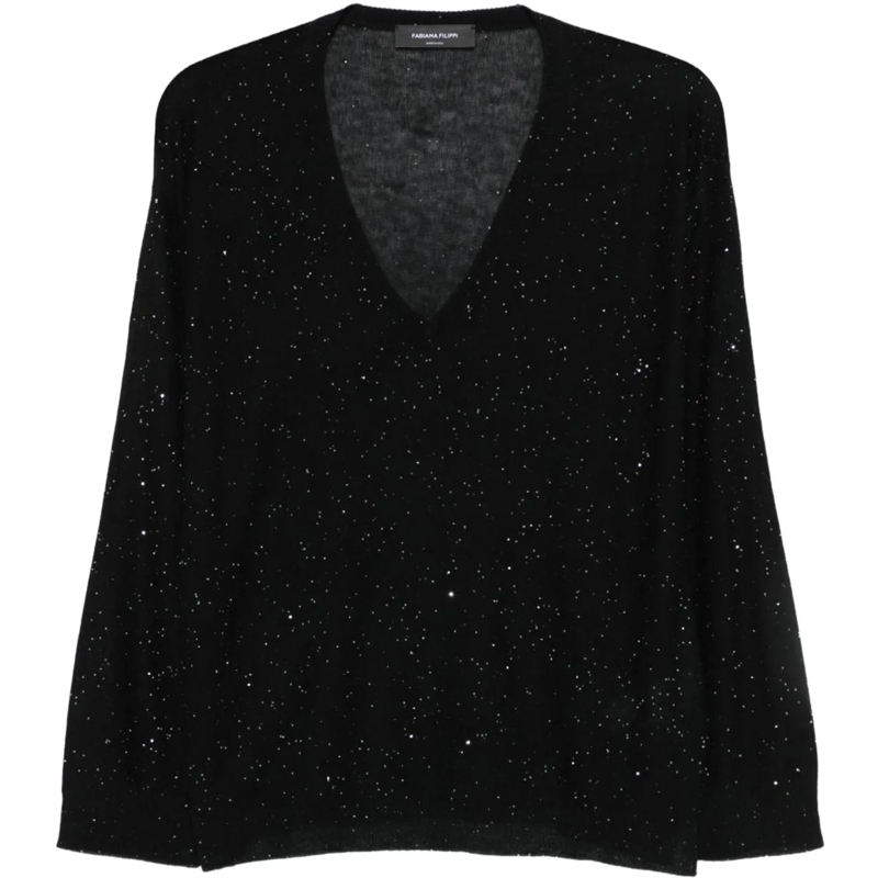 Fabiana Filippi  Sweaters Black schwarz