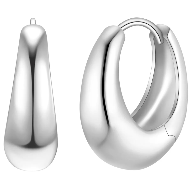 Glanzstücke München Ohrhänger Sterling Silber Creolen silber