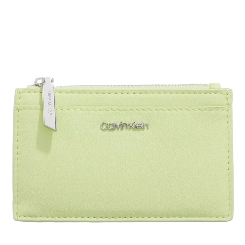 Calvin Klein Ck Must Cardholder Large Spirit Green Porta carte di credito