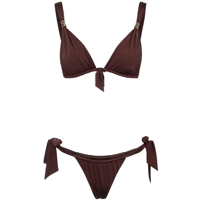 Elisabetta Franchi  Sea Clothing Brown braun