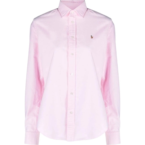 Ralph Lauren Blusen Blouse katoen rose