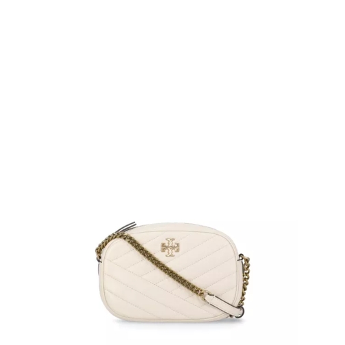 Tory Burch Ivory Smooth Leather Shoulder Bag Neutrals Schoudertas