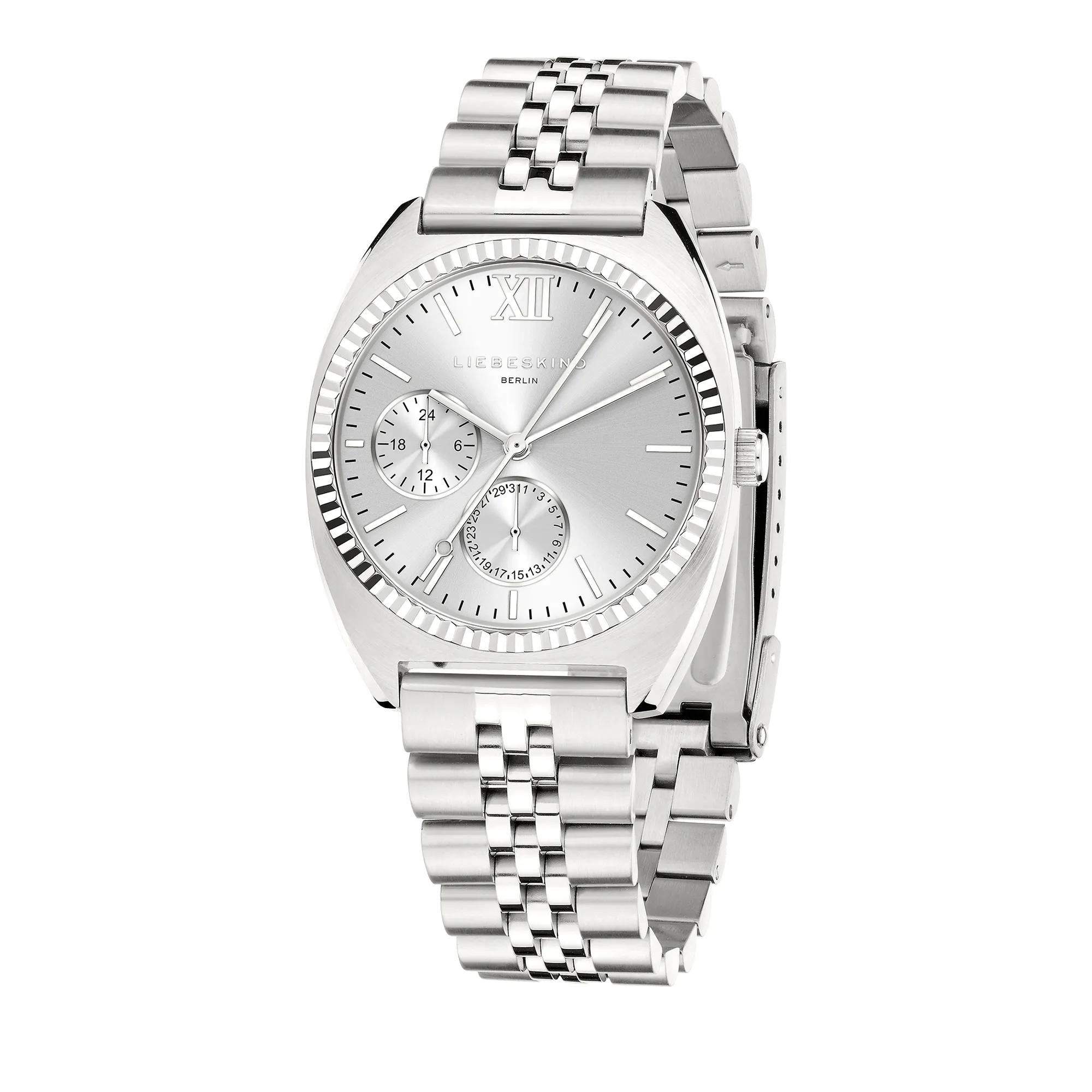 Thumbnail - Liebeskind Berlin Uhr - Edelstahl The Multifunction - Gr. unisize - in Silber - für Damen