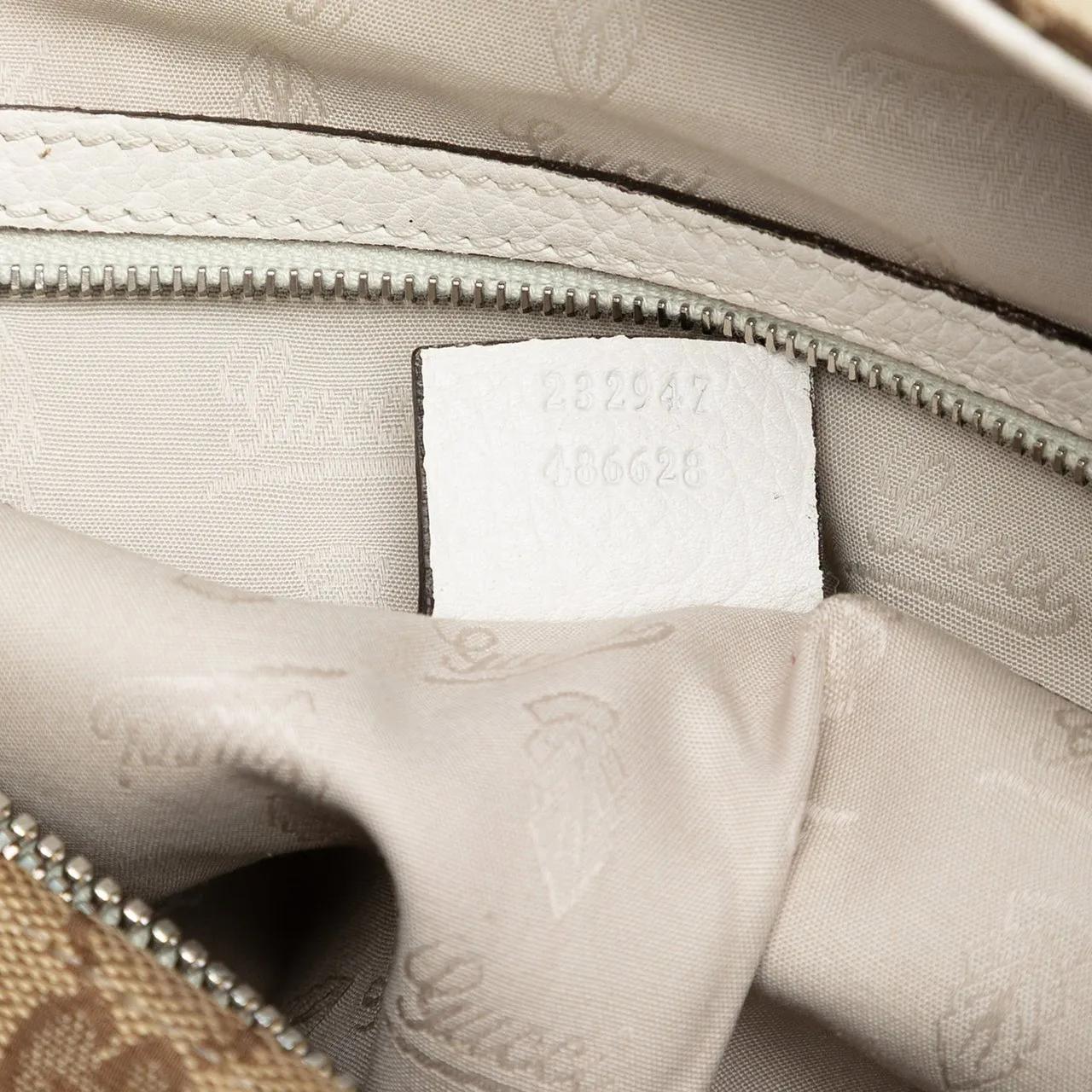 Thumbnail - Gucci Shopper - Medium GG Canvas Bamboo Libeccio Tote - Gr. unisize - in Braun - für Damen